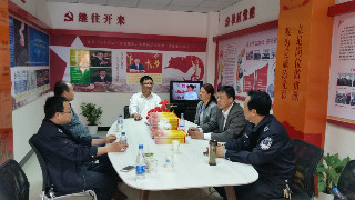 市局指导我区普法工作